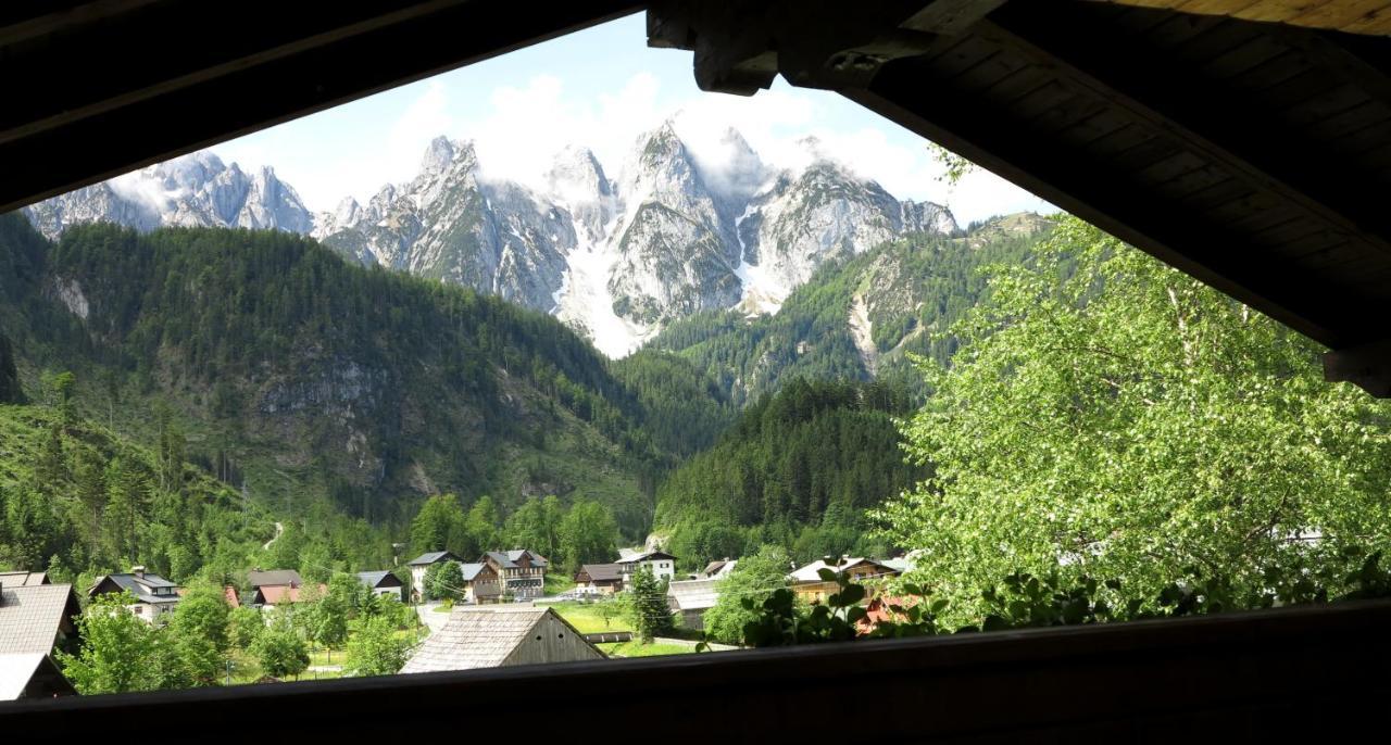Ferienwohnung Kunterbunt Gosau Exteriér fotografie